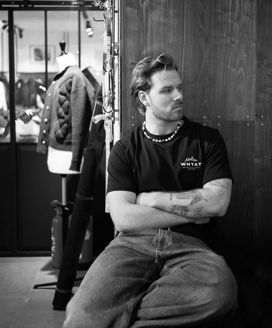 WHYAT Tee Atelier Navy Blue