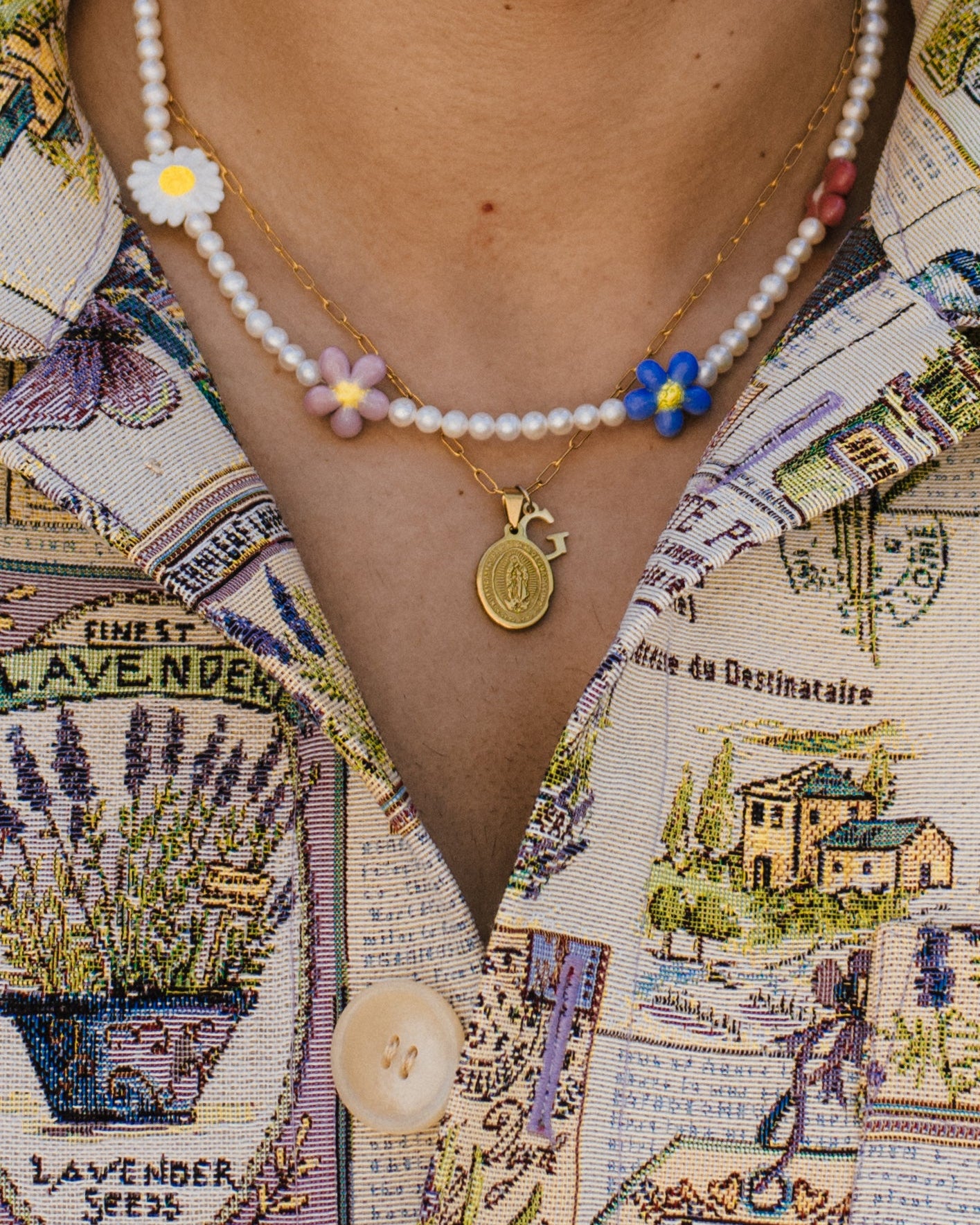 WHYAT Necklace „Flower Garden“