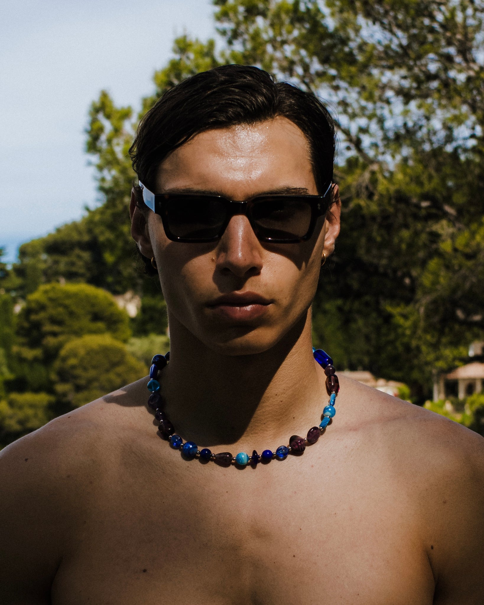 WHYAT Necklace „Ocean Stones“