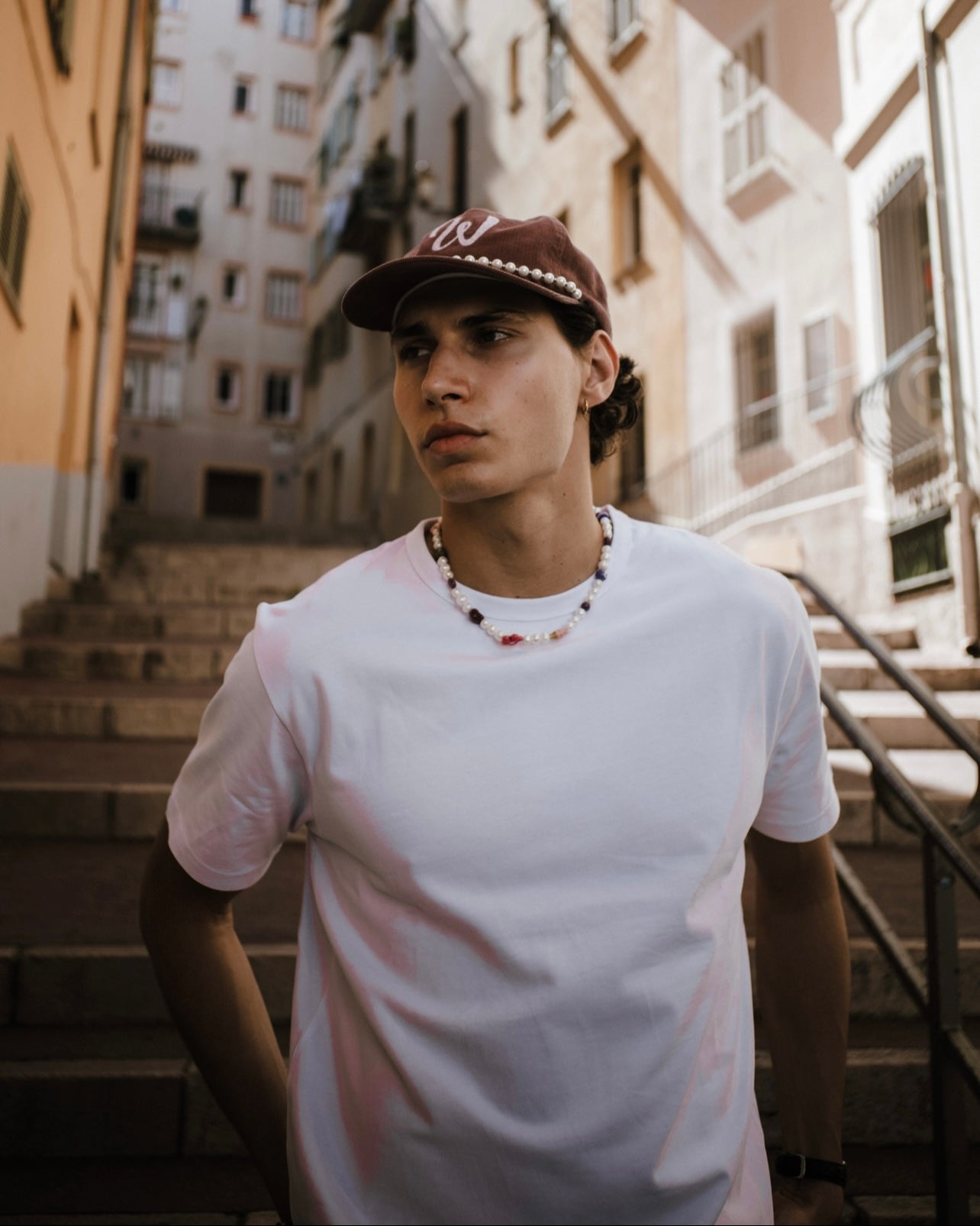 WHYAT Basic Tee White