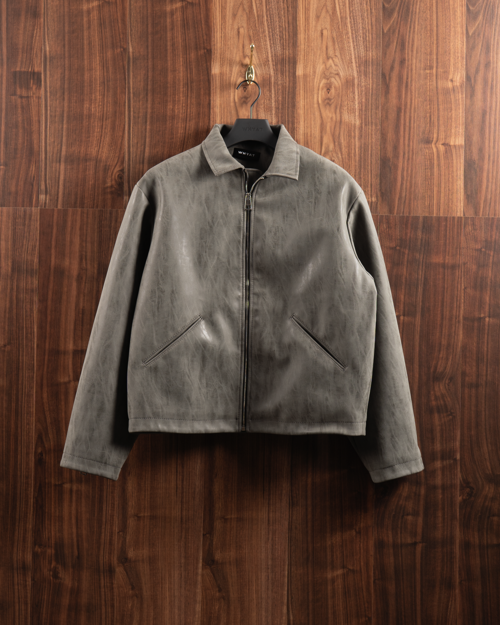 WHYAT ZIP-JACKET GREY