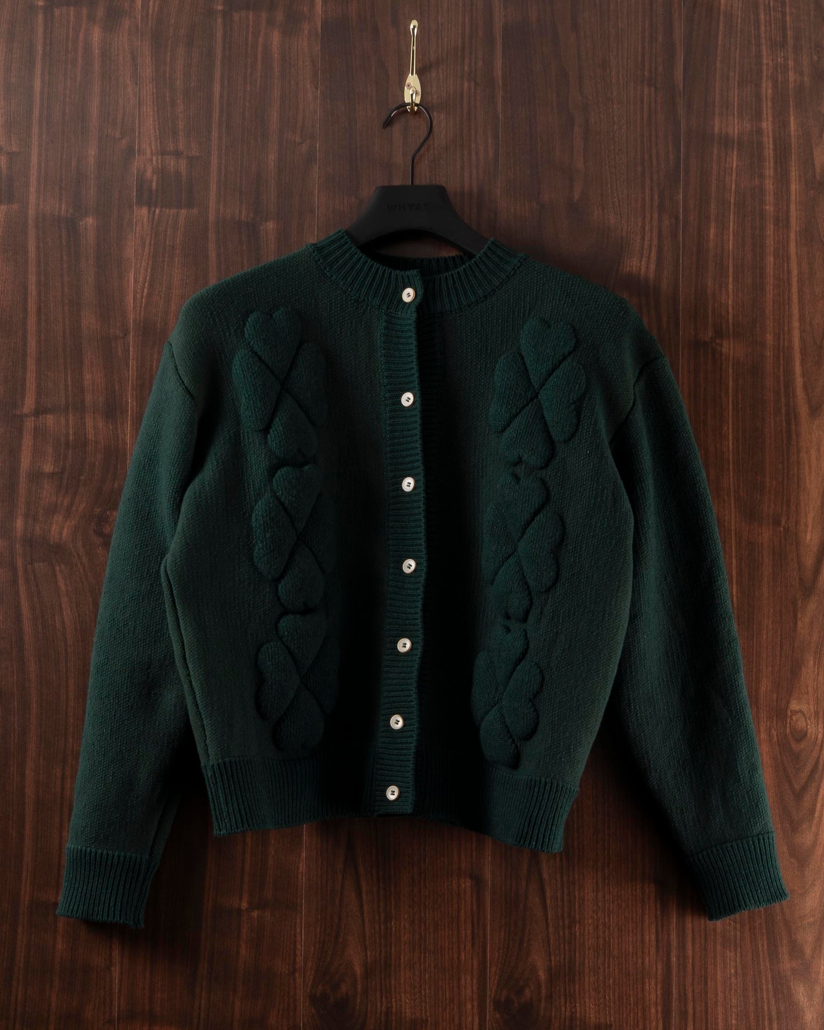 WHYAT Cardigan "Good Luck" - S/M