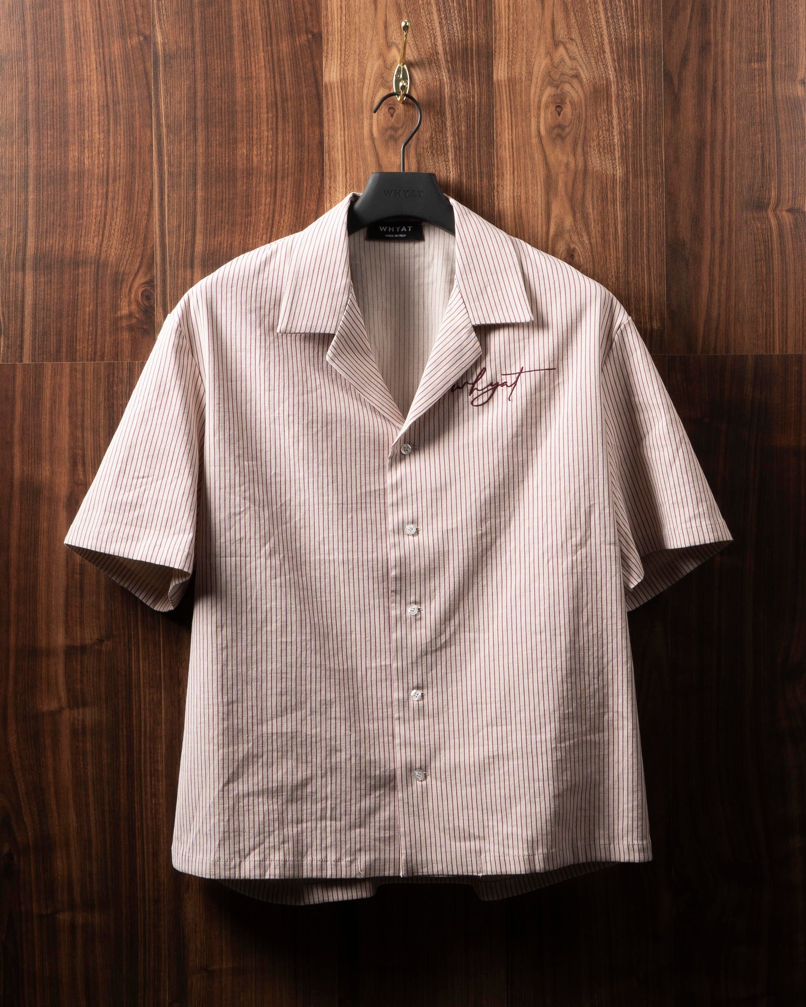 WHYAT Shirt Oversized Striped - L