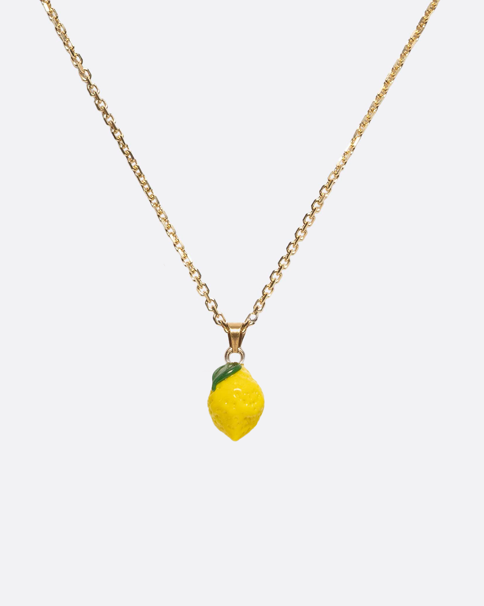 Lemon necklace