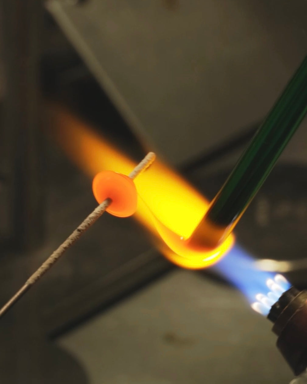 Glass jewelry production