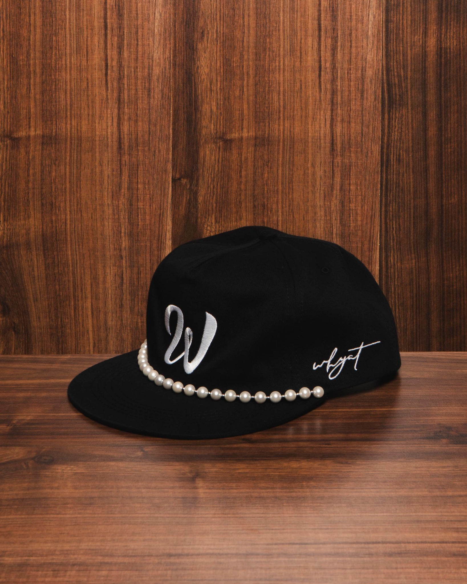 WHYAT „W Pearl Cap“ - Black