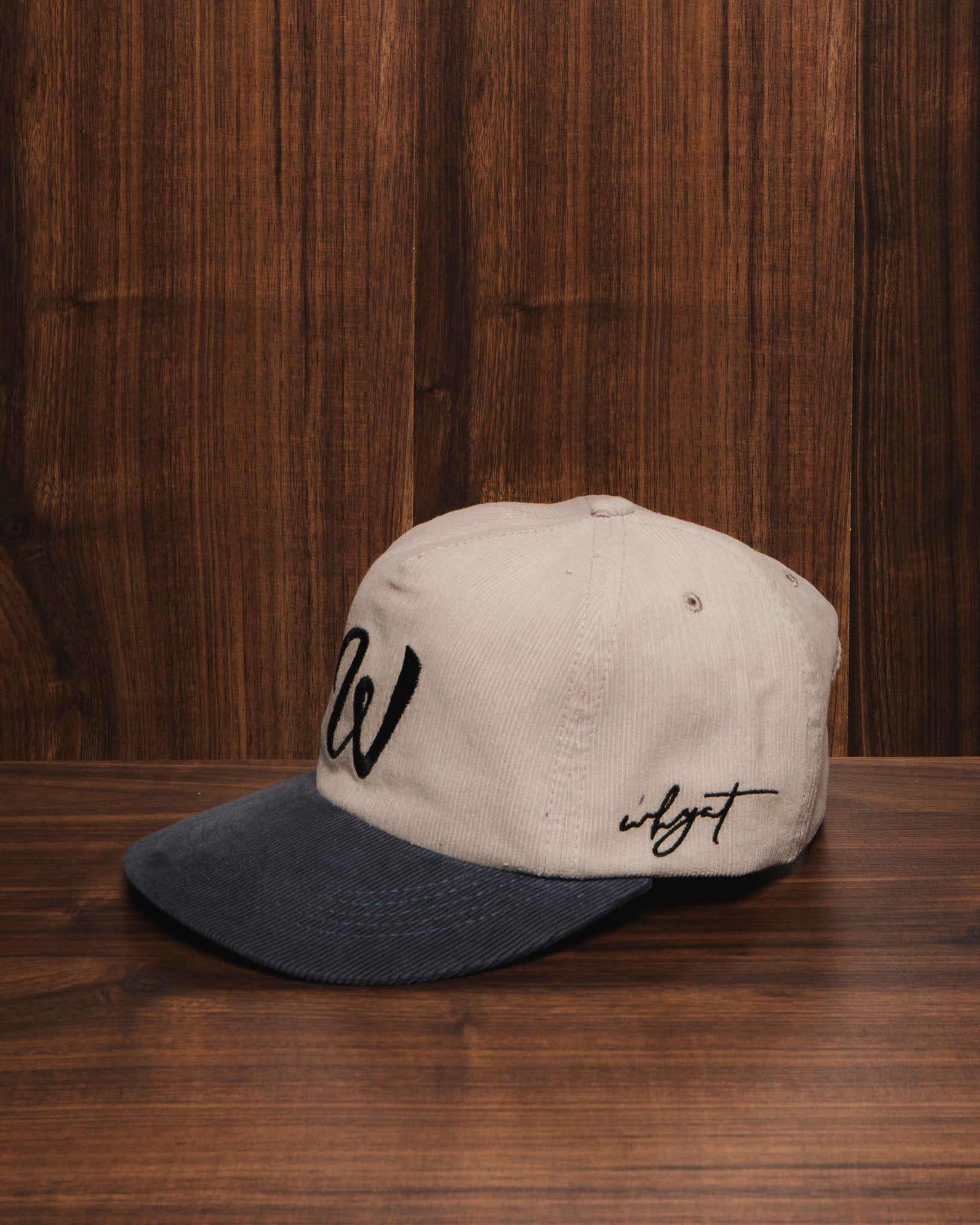 WHYAT „W Logo“ Cap- Corduroy