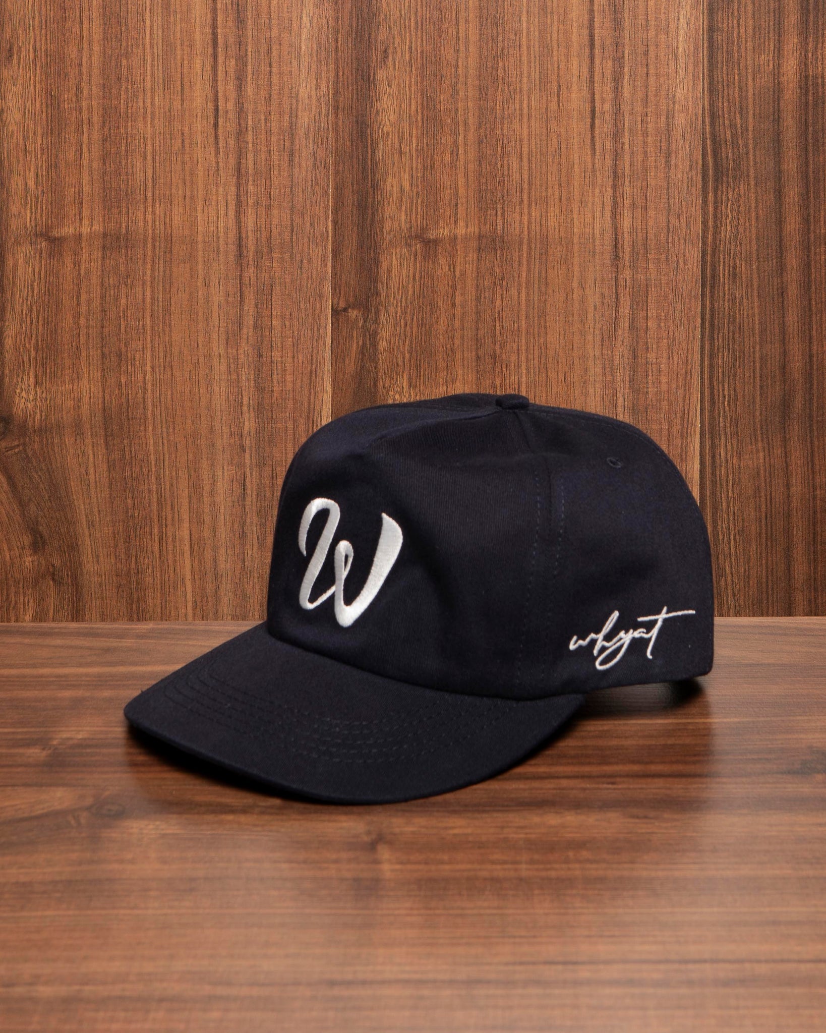 WHYAT „W Logo“ Cap- Navy Blue