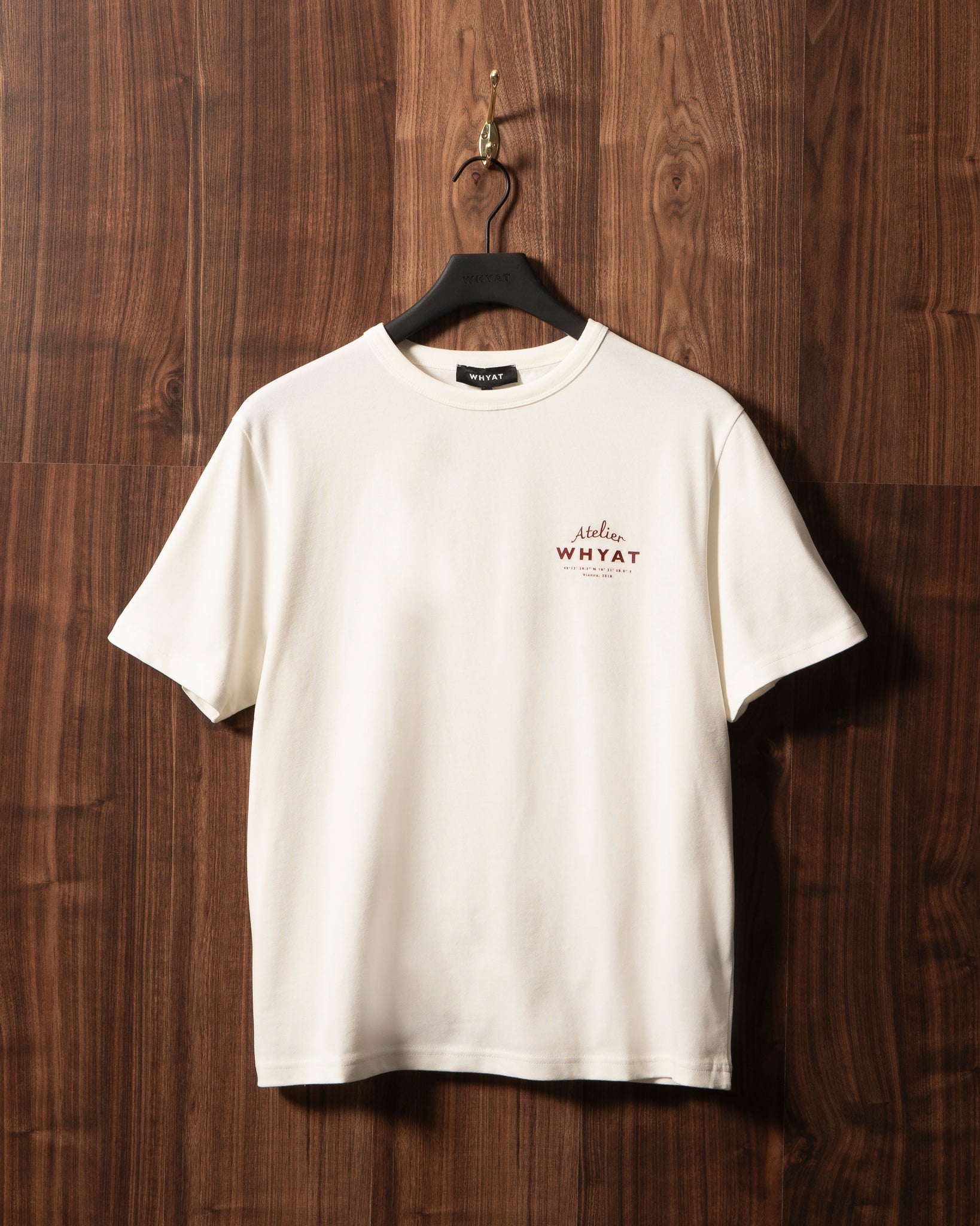 WHYAT Tee Atelier White/Red