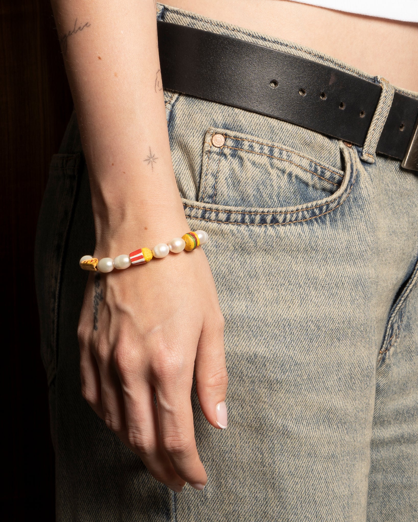 Bracelet with Food charms