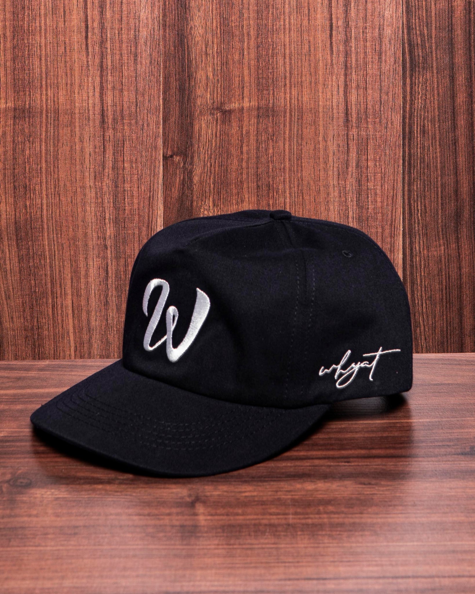 WHYAT „W Logo“ Cap- Black