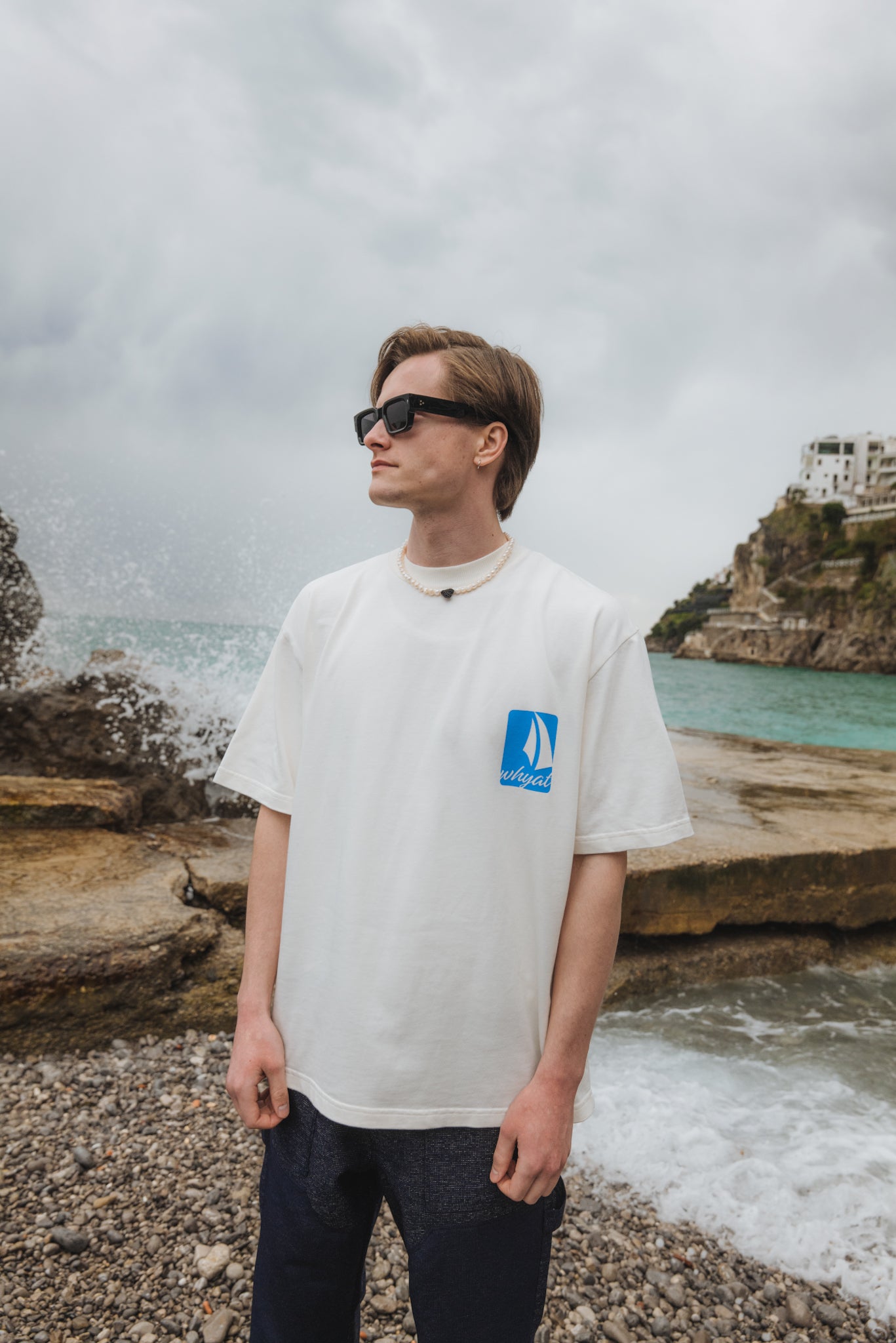 WHYAT TEE SAILING -WHITE