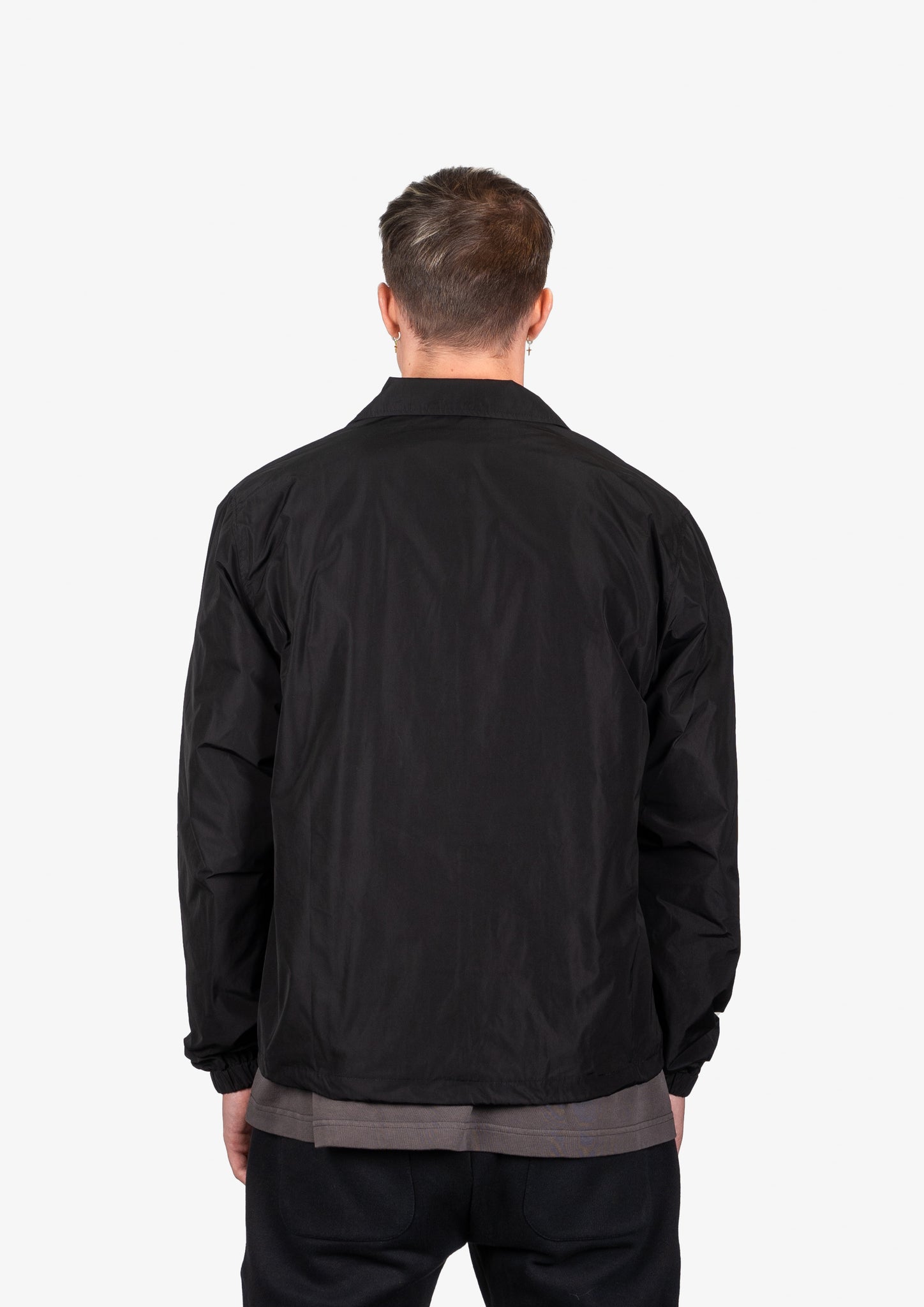 WHYAT NYLON JACKET -BLACK